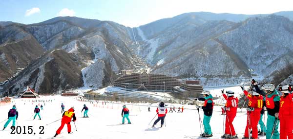 9-인민의 문화정서생활기지-마식령스키장